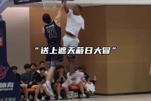 独臂杜兰特伊马内尔单手胯下劈扣...